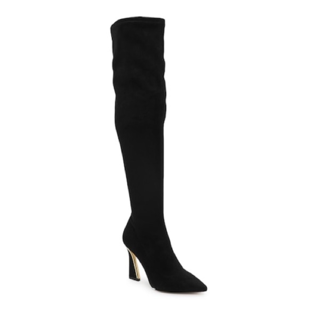 JLO JENNIFER LOPEZ GLYNA OVER THE KNEE BOOT size 8 / 38 1/2